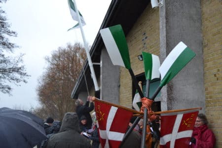 Det er forår: Flaget gik til tops ved Brabrand Sø