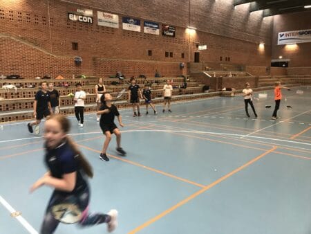 Badmintonskole i Brabrand med OL-jubel og besøg af TV2