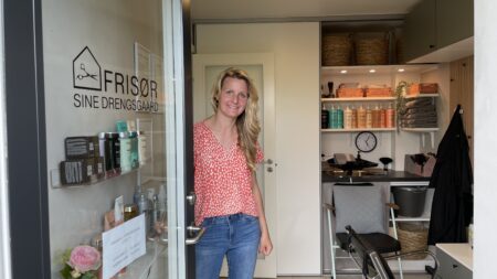 Hun fandt balancen mellem job og familieliv: Åbner salon hjemme på Sivsangervej