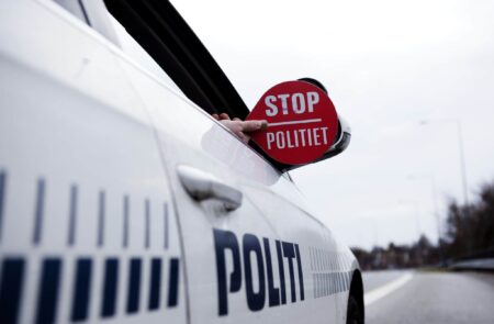 21-årig kunne ikke køre fra politiet på Holmstrupgårdvej