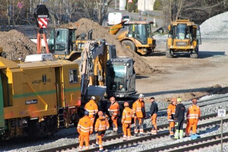Kæmpemaskine mistede spor-forbindelsen ved Silkeborgvej