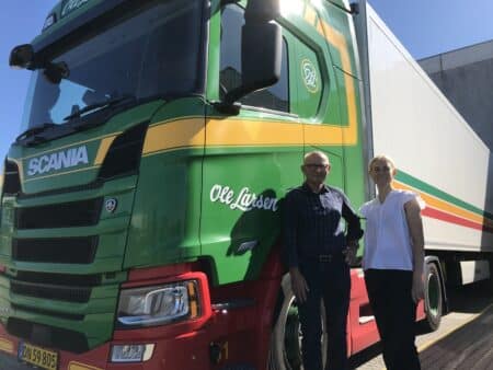 Ole Larsen Transport fra Brabrand går forrest på den grønne rejse