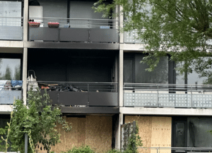 Østjyllands Politi mener at brand på Gudrunsvej var påsat