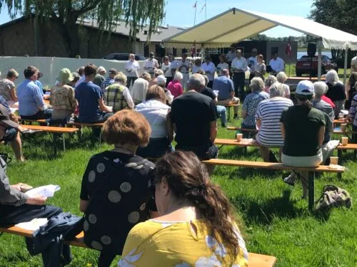 Grundlovsdag byder på både alvorsord og hyggelige fællesskaber i hele Brabrand